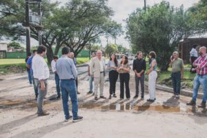Autoridades del Concejo recorrieron obras clave en Lomas de Tafí